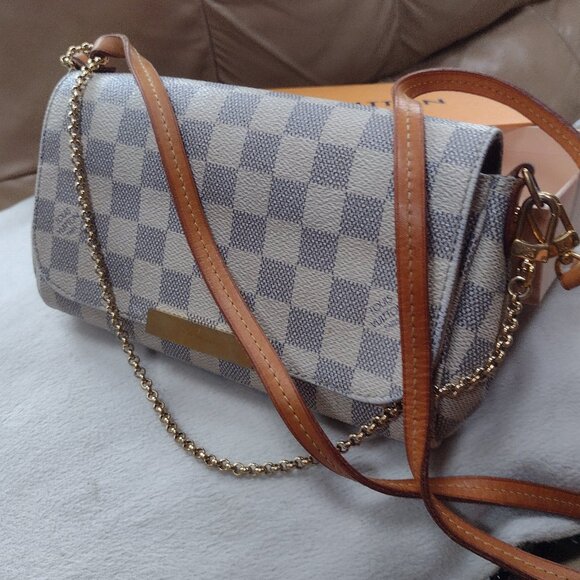💙🤍 Louis Vuitton Full Set Discontinued Favorite Damier Azur - Picture 12 of 16